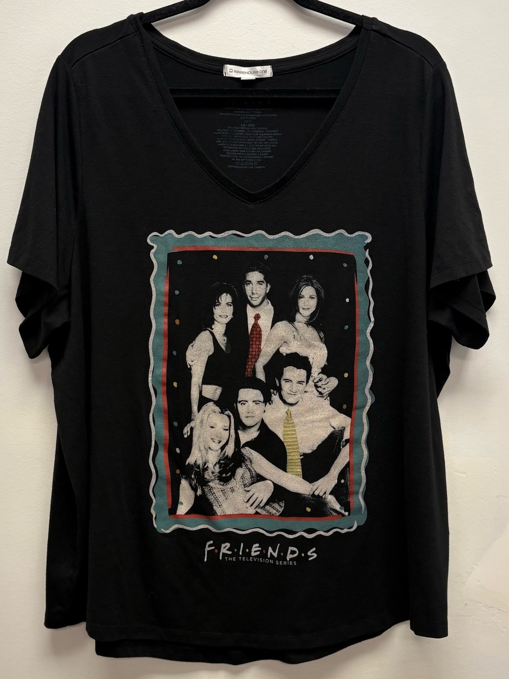 4 for $25 ☕ Warehouse One FRIENDS Graphic Tee 3X ☕